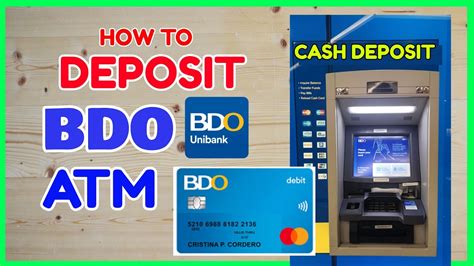bdo deposit appointment|Cash Deposit Machine .